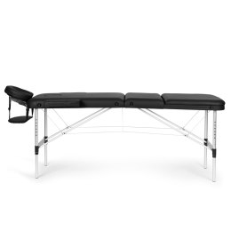 Aluminiowy stół do masażu i rehabilitacji 3-segmentowy składany w walizkę + torba ModernHome