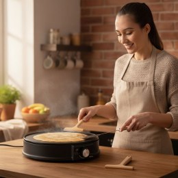 Elektryczna naleśnikarka patelnia do naleśników nieprzywierająca 1200W KADEN