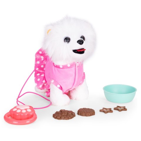 Interaktywny piesek na smyczy chodzi i merda ogonem melodyjki