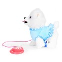 Interaktywny piesek na smyczy chodzi i merda ogonem melodyjki