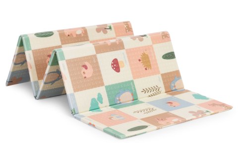 Mata piankowa dla dzieci 200x180 cm edukacyjna dwustronna składana + torba IPLAY