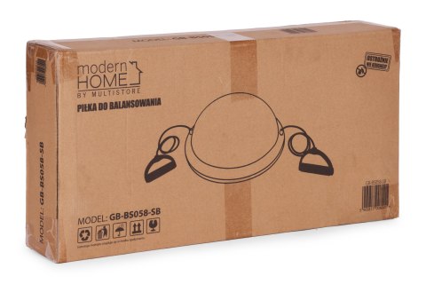 Platforma do balansowania z ekspanderami półpiłka trener równowagi + pompka ModernHome