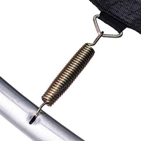 Trampolina ogrodowa z siatką zewnętrzną o średnicy 8 ft 244-252 cm + drabinka