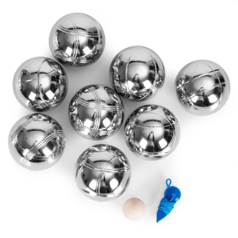 Zestaw do gry w bule kule boules petanque 8 szt. + walizka i akcesoria