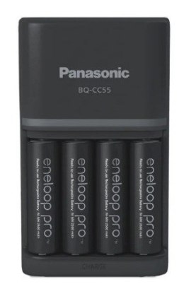 ŁADOWARKA PANASONIC SMARTPLUS + 4x AA ENELOOP PRO 2500 mAh