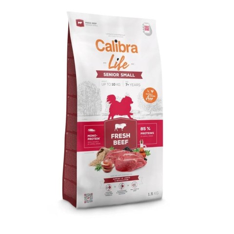 CALIBRA DOG life senior small fresh beef 1,5kg