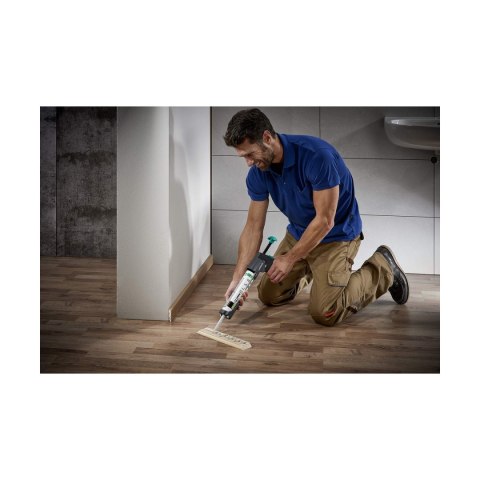 Pistolet do sylikonu Wolfcraft mg 600 pro Czarny