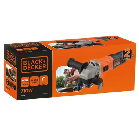 Szlifierka kątowa Black & Decker BEG010 710 W 115 mm Mini