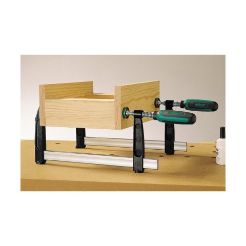 Zacisk z przekładnią Wolfcraft Stal 30 cm