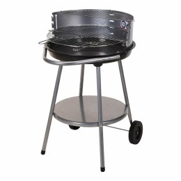 Grill Węglowy na Kólkach Grill Czarny Ø 51 cm