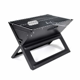 Składany Grill Podróżny na Węgiel Drzewny Kształt X 45 x 30 x 35 cm Żelazo