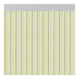 Zasłona Acudam Brescia Drzwi Żółty Zewnętrzny PVC Aluminium 90 x 210 cm