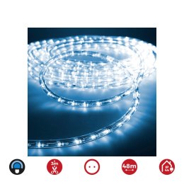 Wąż LED EDM 72708 flexiLED Niebieski 2 drogi