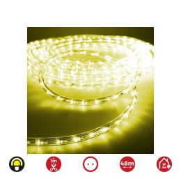 Wąż LED EDM 72717 flexiLED Żółty 2 drogi