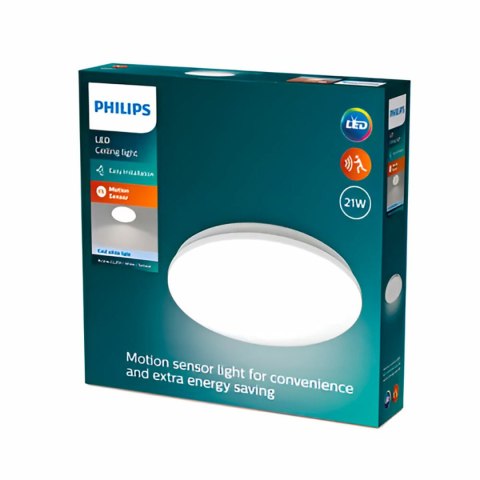 Plafon LED Philips acuna 21W Biały Metal (4000 K)