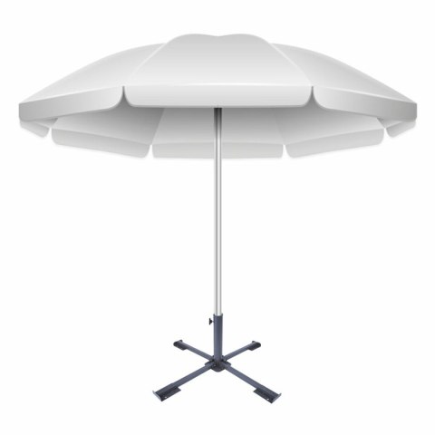 Podstawa pod parasol Aktive 86 x 34 x 86 cm Czarny Metal (2 Sztuk)