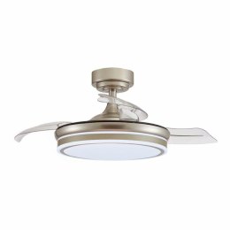 Wentylator sufitowy CristalRecord Przezroczysty Metal Ø 92 cm