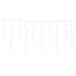 Zasłona z Lampek LED Lumineo Ciepłe Światło Biały