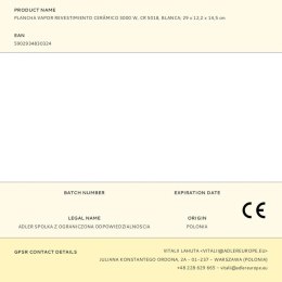 Żelazko Parowe Camry CR 5018 3000 W