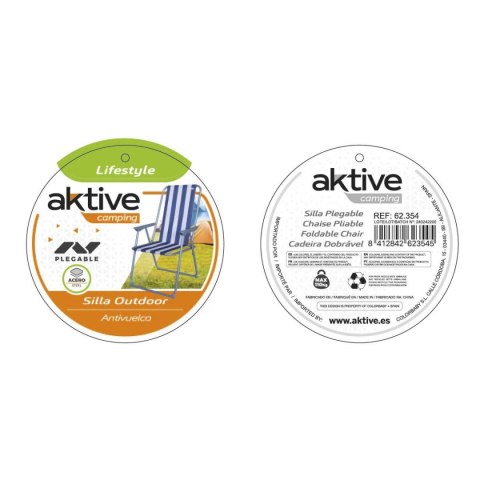 Fotel plażowy Aktive 44 x 88 x 44 cm