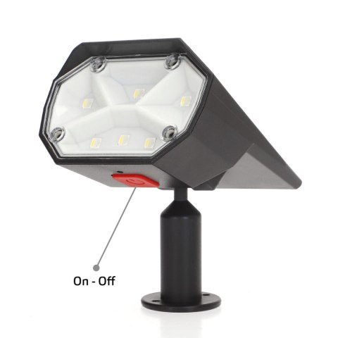 Lampa słoneczna Aktive 8 x 37 x 11 cm (6 Sztuk)