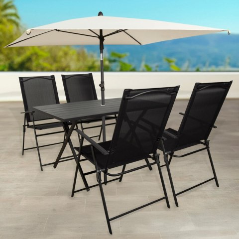 Parasol Aktive Beżowy 175 x 240 x 175 cm