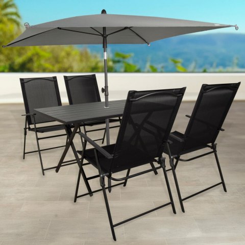 Parasol Aktive Szary 175 x 240 x 175 cm