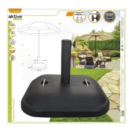 Podstawa pod parasol Aktive Czarny 100 % polietylen 48 x 34 x 48 cm