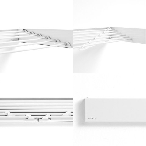 Składany, rozsuwany, chowany naścienny suszarka do ubrań Dryva 100 InnovaGoods