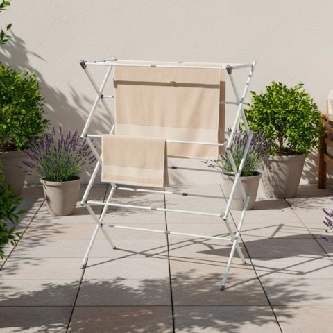 Stojak do suszenia prania Max Home Metal 75 X 104 X 37 CM (2 Sztuk)