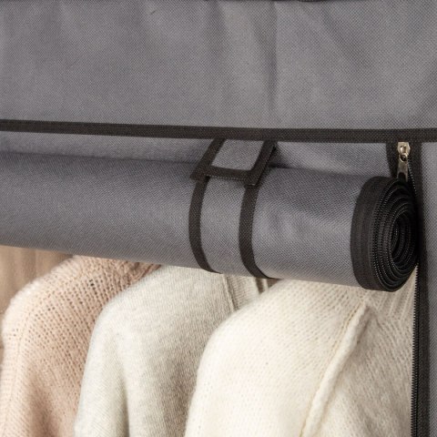 Szafa na ubrania Max Home Ciemny szary 105 X 160 X 44 CM 2 Sztuk