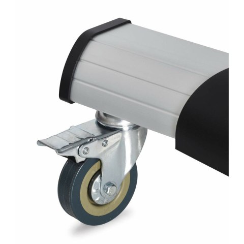 Stojak TV na podłogę z kółkami FONESTAR STS-40106P 60" 100" 100 kg