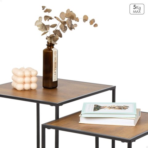 Wieszak na ubrania Max Home Żelazo Drewno MDF (2 Sztuk)