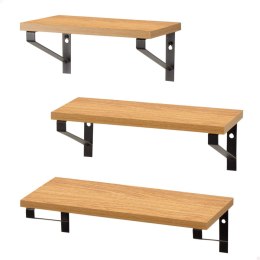 Wieszak na ubrania Max Home Żelazo Drewno MDF (4 Sztuk)