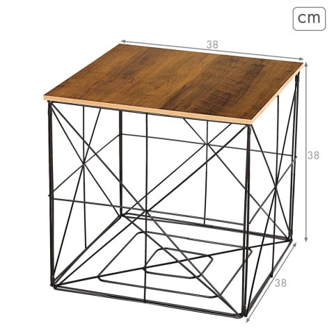 Wieszak na ubrania Max Home Żelazo Drewno MDF (4 Sztuk)