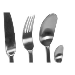Zastawa stołowa DKD Home Decor Złoty Srebrzysty Stal nierdzewna 16 Części 6 x 2 x 22,8 cm