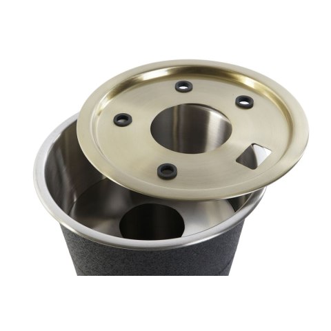 Zestaw do Koktajli DKD Home Decor Czarny Złoty Stal nierdzewna 22 x 22 x 21 cm