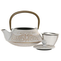 Dzbanek na herbatę Home ESPRIT Biały Różowy Stal nierdzewna Żelazo 400 ml (2 Sztuk)