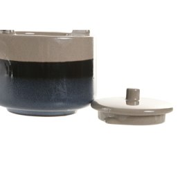 Dzbanek na herbatę Home ESPRIT Niebieski Szary Bambus Porcelana 1 L