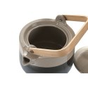Dzbanek na herbatę Home ESPRIT Niebieski Szary Bambus Porcelana 1 L