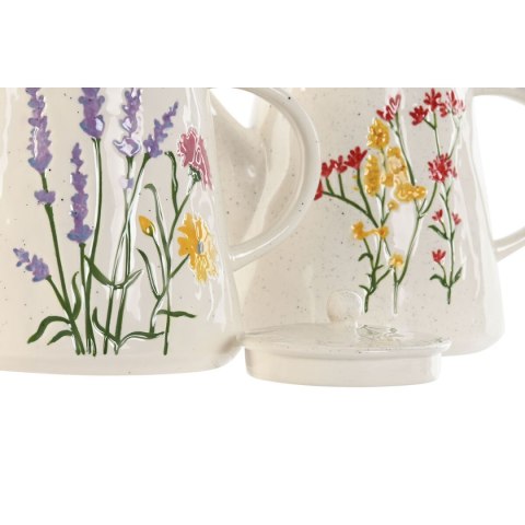 Dzbanek na herbatę Home ESPRIT Wielokolorowy Porcelana 900 ml (2 Sztuk)