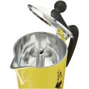 Włoska Kafeterka Bialetti Rainbow Żółty Jaune Metal 6 Kubki