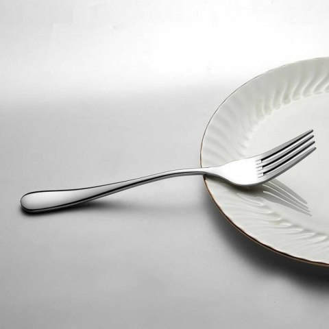 Zastawa stołowa Arthur Martin AM2202 Szary Stal nierdzewna 24 Części