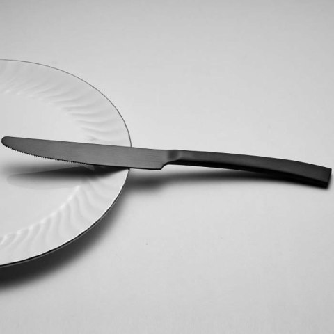 Zastawa stołowa Arthur Martin AM5136 Czarny Stal nierdzewna 24 Części