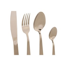 Zastawa stołowa Home ESPRIT Srebrzysty Stal nierdzewna 15 x 7 x 24 cm 16 Części