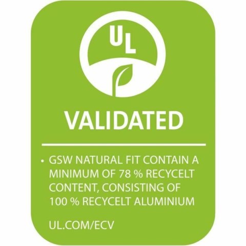 Patelnia GSW Aluminium 100 % recyklingu Naturalny Ø 20 cm