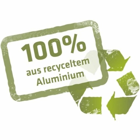 Patelnia GSW Aluminium 100 % recyklingu Naturalny Ø 24 cm