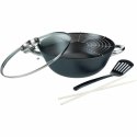 Patelnia Wok GSW Stal Stal kuta Ø 32 cm 4 Części