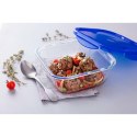 Pojemnik do Przechowywania Żywności Pyrex Niebieski Przezroczysty 800 ml (2 Sztuk)