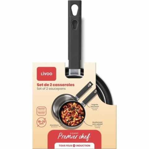 Zestaw garnków Livoo Silikon 2 Części (2 Sztuk)